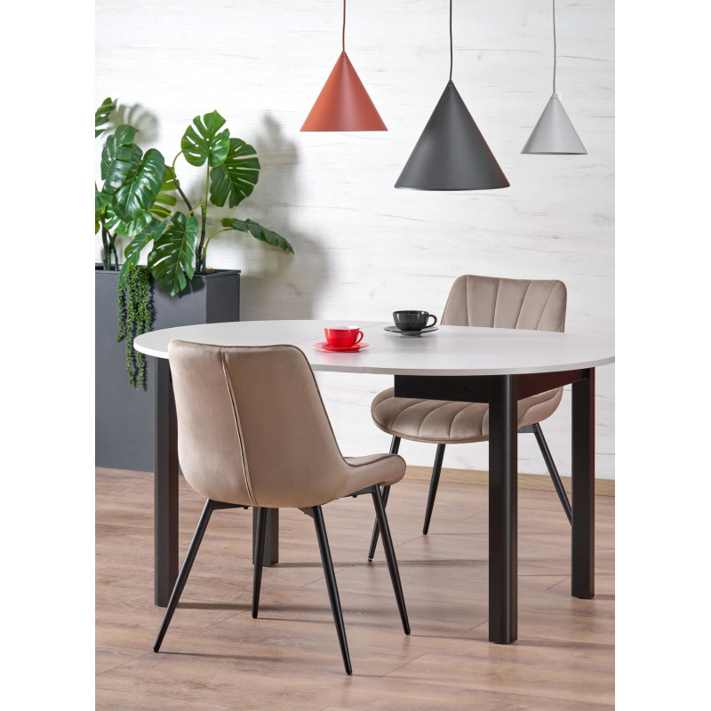 Krzesło tapicerowane Warsaw beż