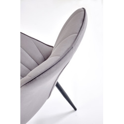 Krzesło tapicerowane Warsaw popielate Krzesło tapicerowane Warsaw popielate
