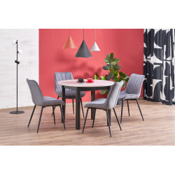 Krzesło tapicerowane Warsaw popielate Krzesło tapicerowane Warsaw popielate