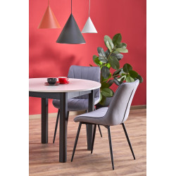 Krzesło tapicerowane Warsaw popielate Krzesło tapicerowane Warsaw popielate