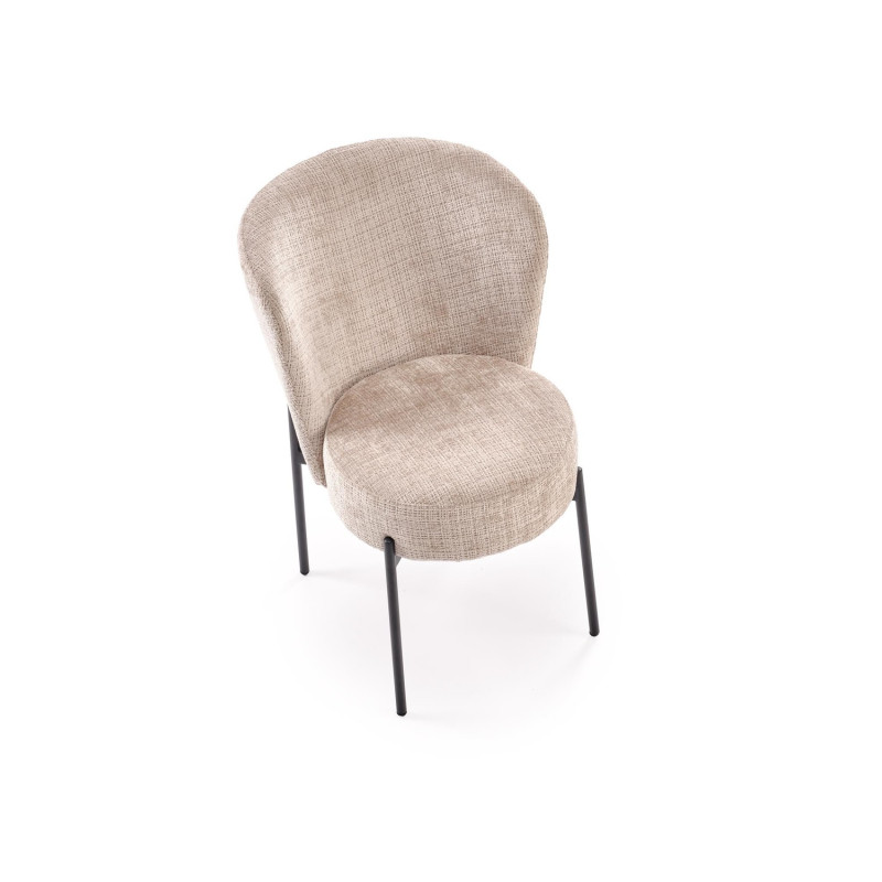 Krzesło tapicerowane Prague beż