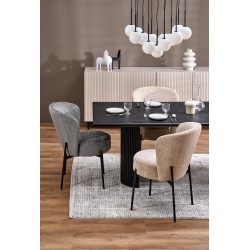 Krzesło tapicerowane Prague beż Krzesło tapicerowane Prague beż