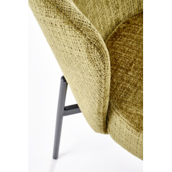 Krzesło tapicerowane Prague oliwkowe Krzesło tapicerowane Prague oliwkowe