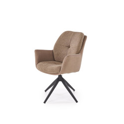 Krzesło obrotowe Riga brązowe Krzesło obrotowe Riga brązowe