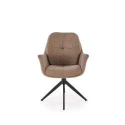 Krzesło obrotowe Riga brązowe Krzesło obrotowe Riga brązowe