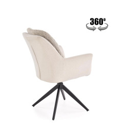 Krzesło obrotowe Riga jasny popielaty Krzesło obrotowe Riga jasny popielaty