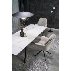 Krzesło obrotowe Riga jasny popielaty Krzesło obrotowe Riga jasny popielaty