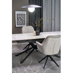 Krzesło obrotowe Riga jasny popielaty Krzesło obrotowe Riga jasny popielaty