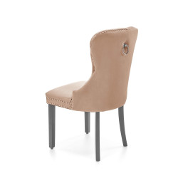 MIYA krzesło czarny / tap: beżowy MIYA krzesło czarny / tap: beżowy