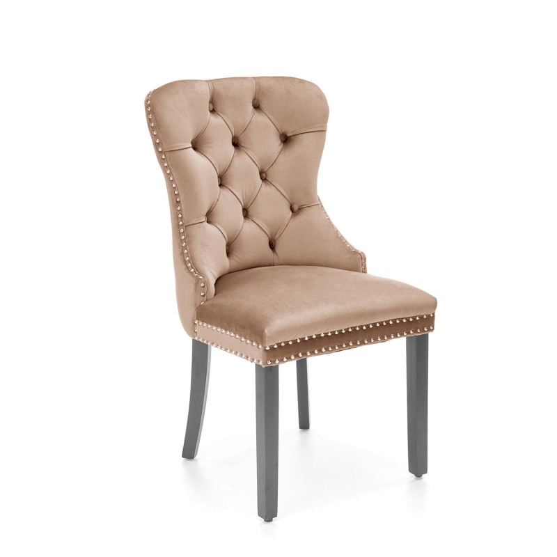 MIYA krzesło czarny / tap: beżowy MIYA krzesło czarny / tap: beżowy