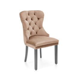 MIYA krzesło czarny / tap: beżowy