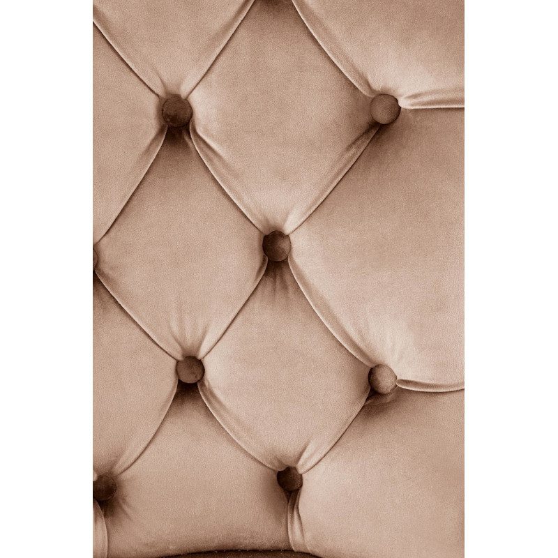 MIYA krzesło czarny / tap: beżowy