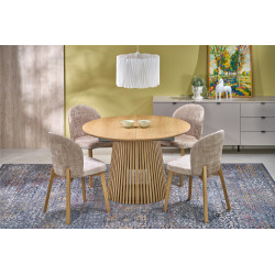 Krzesło tapicerowane Basso beż Krzesło tapicerowane Basso beż