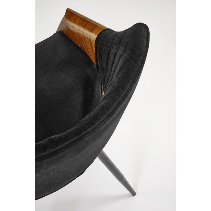 Krzesło z giętego drewna Azalea Czarne