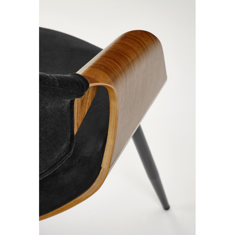 Krzesło z giętego drewna Azalea Czarne