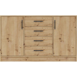 Komoda z szufladami Smart SRK1 dąb artisan