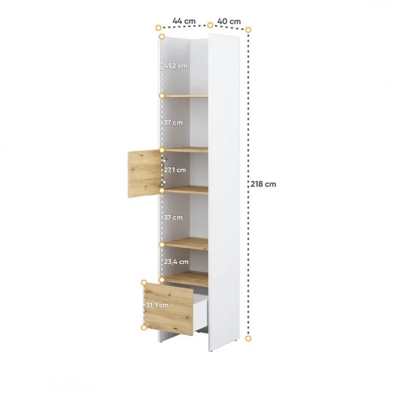 Regał BED CONCEPT BC-23 do półkotapczanu Lenart
