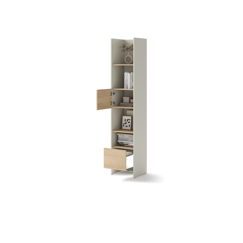 Regał BED CONCEPT BC-23 do półkotapczanu Lenart Kaszmir/Dąb