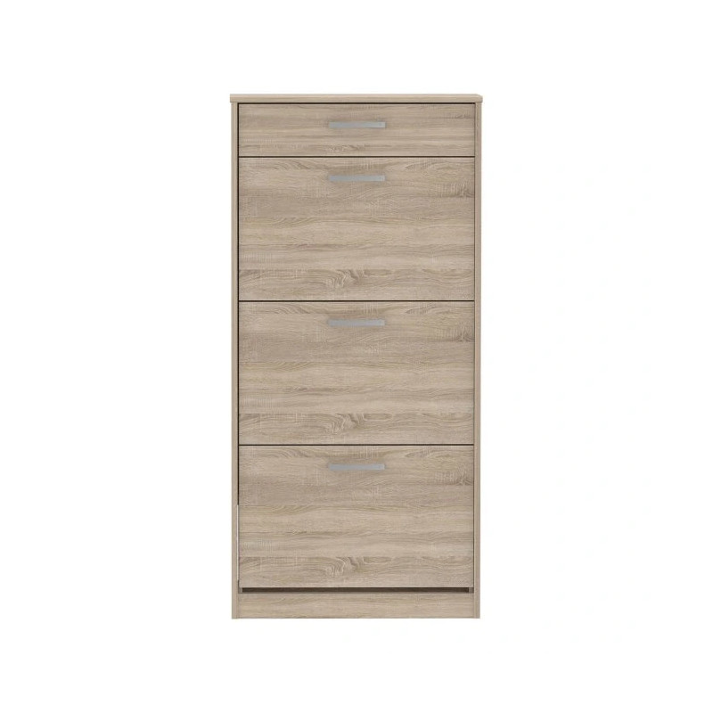 Szafa na buty Dąb Sonoma z szufladą i 3 drzwiczkami – Domowanie.pl