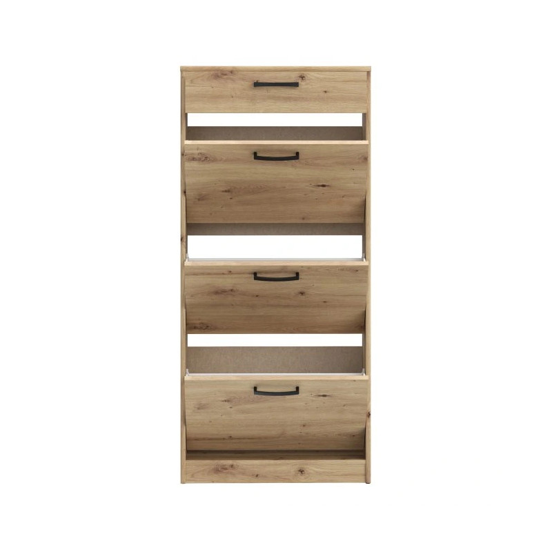 Nowoczesna szafka na buty Dąb Artisan – szybka wysyłka | Domowanie