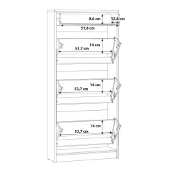 Nowoczesna szafka na buty Dąb Artisan – szybka wysyłka | Domowanie