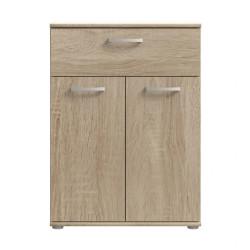 Nowoczesna komoda do salonu i sypialni – Dąb Sonoma | Domowanie