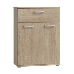 Nowoczesna komoda do salonu i sypialni – Dąb Sonoma | Domowanie