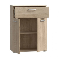 Nowoczesna komoda do salonu i sypialni – Dąb Sonoma | Domowanie