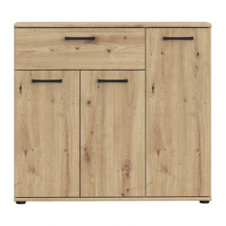 Nowoczesna komoda NIKO z szufladą i półkami – Kup online