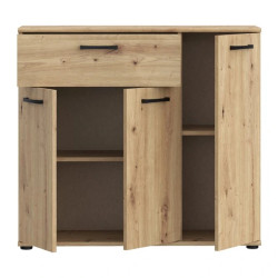 Nowoczesna komoda NIKO z szufladą i półkami – Kup online