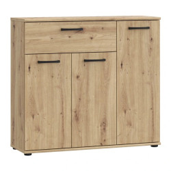 Nowoczesna komoda NIKO z szufladą i półkami – Kup online