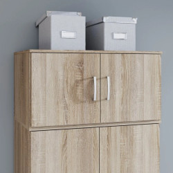 Nadstawka do szafy Dąb Sonoma – funkcjonalne rozwiązanie | Domowanie.pl