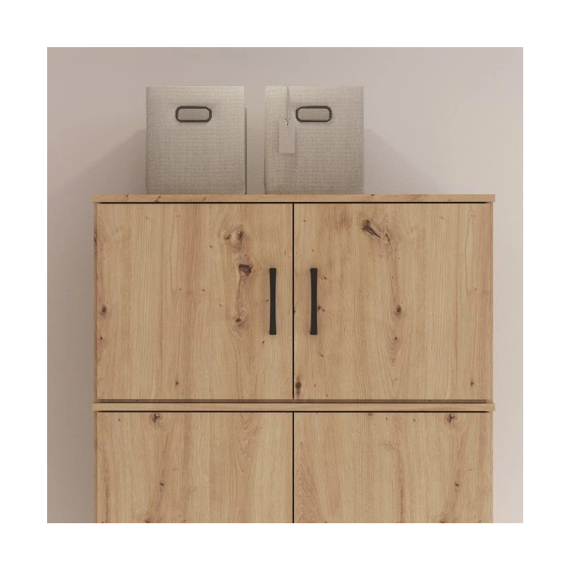 Nadstawka NIKO 2D Dąb Artisan – funkcjonalne przechowywanie | Domowanie