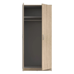 Szafa ubraniowa NIKO Dąb Sonoma – nowoczesny styl | Domowanie.pl