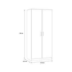 Szafa ubraniowa NIKO Dąb Sonoma – nowoczesny styl | Domowanie.pl