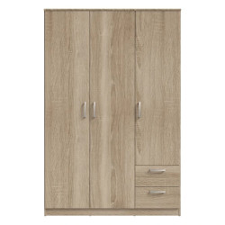 Pojemna szafa z półkami i szufladami | Dąb Sonoma | Domowanie