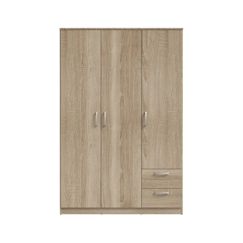 Pojemna szafa z półkami i szufladami | Dąb Sonoma | Domowanie