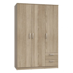 Pojemna szafa z półkami i szufladami | Dąb Sonoma | Domowanie