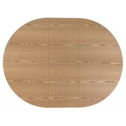 Rozkładany okrągły stół Angel II dąb 120(160)x75