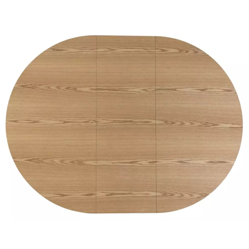 Rozkładany okrągły stół Angel II dąb 120(160)x75