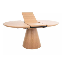 Rozkładany okrągły stół Angel II dąb 120(160)x75