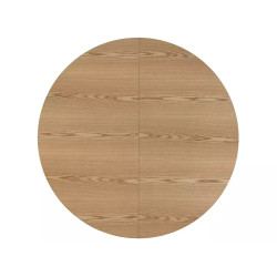 Rozkładany okrągły stół Angel II dąb 120(160)x75