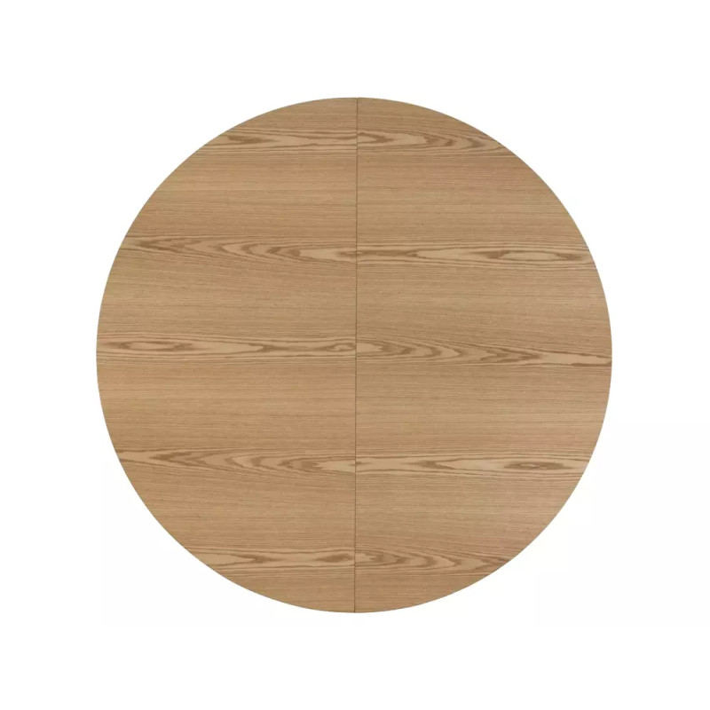 Rozkładany okrągły stół Angel II dąb 120(160)x75