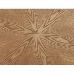 Okrągły stół Angel 120 dąb/czarny mat 120x75