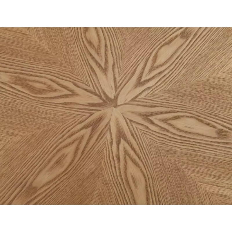 Okrągły stół Angel 120 dąb/czarny mat 120x75