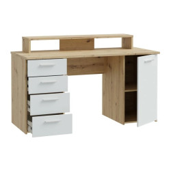 Biurko do nauki i pracy NET106 145 cm — szybka wysyłka Domowanie