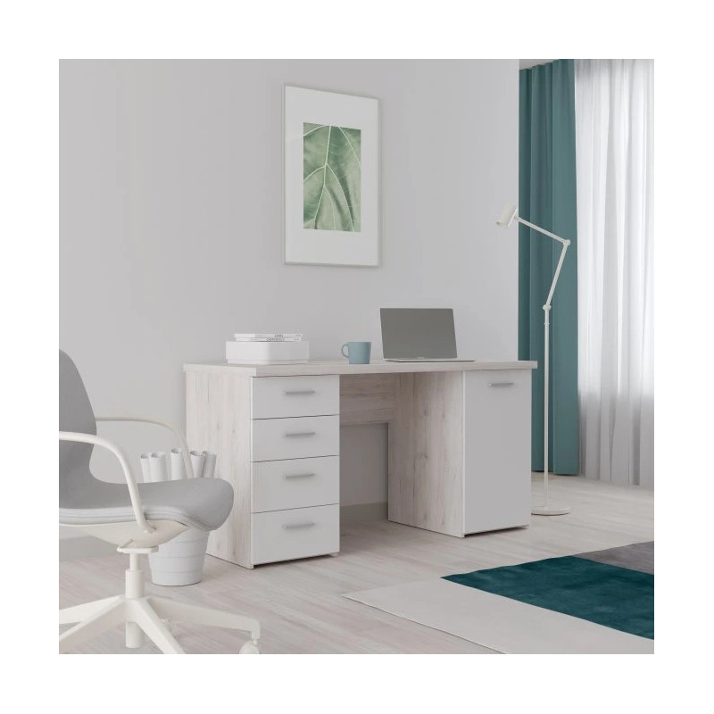 Biurko do pracy i nauki jasny dekor — Kup teraz online Domowanie