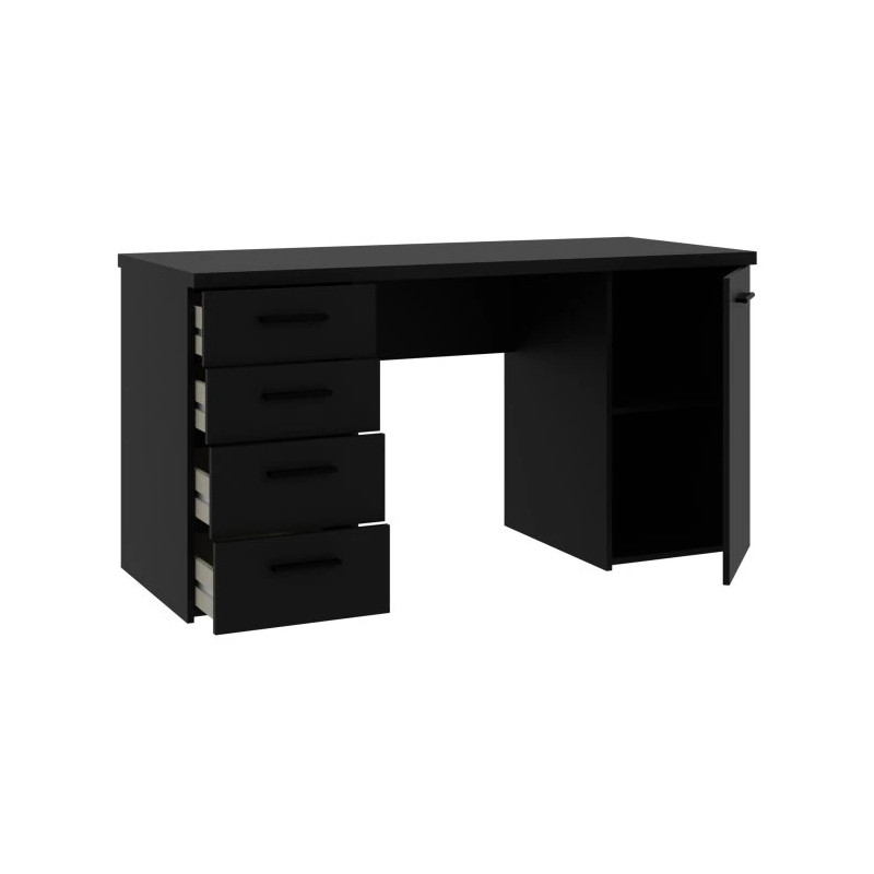 Biurko MT926-Z13M NET106 Czarny 145x60 cm — Domowanie.pl