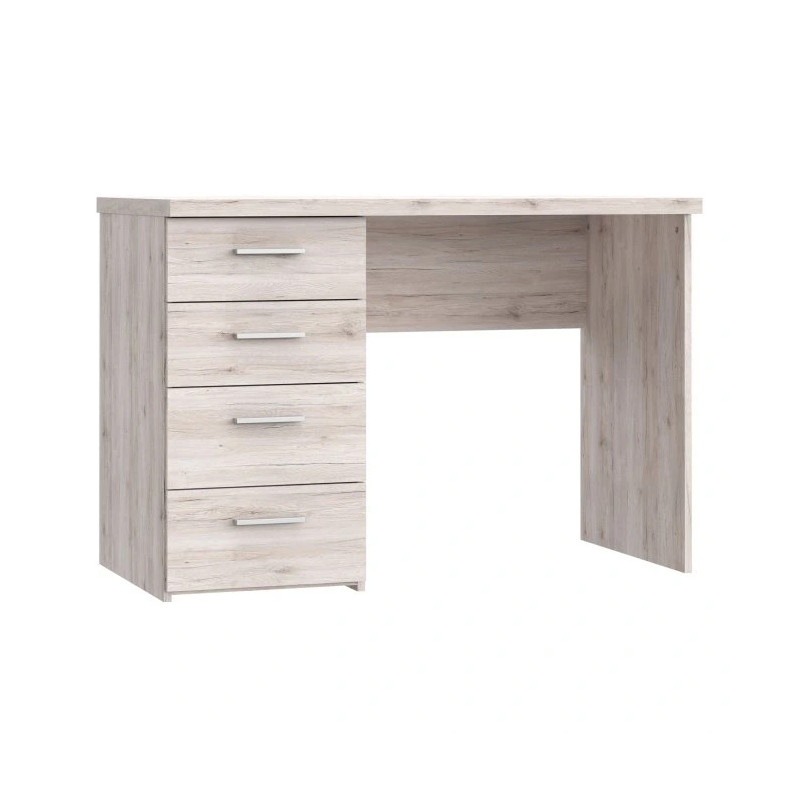 Biurko Dąb Piaskowy 110x60 cm z 4 szufladami — Domowanie.pl
