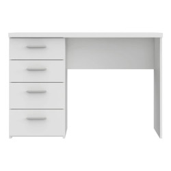 Stylowe biurko do nauki i pracy — matowa biel Domowanie.pl